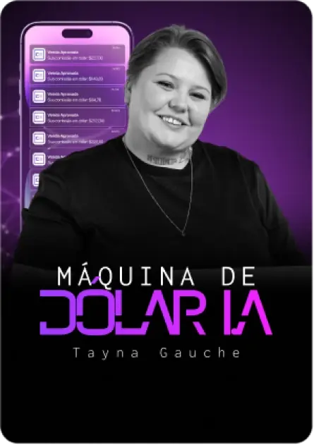Capa do curso Máquina de Dólar IA